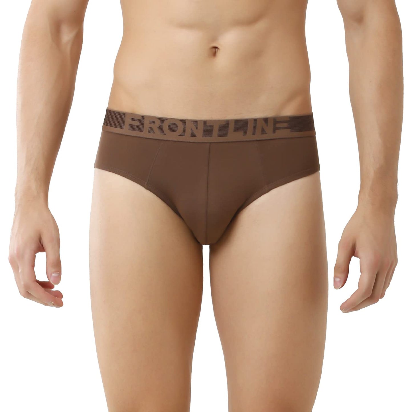 Rupa Modern Regular Solid Frontline Colors Mens Mini Briefs | Soft-Touch Cotton Stretch | Snug Fit | Breathable Fabric | Pack o