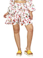 OOMPH! Mini Skirts for Women White - msk162