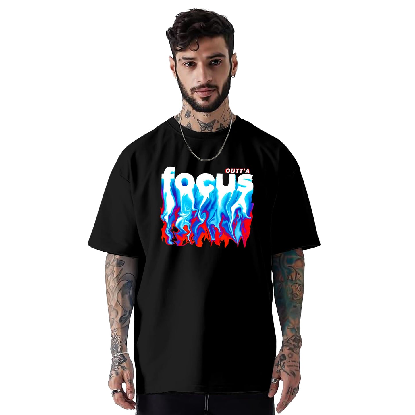 SHODOX Bio-Washed Anti Bacterial 100% Pure Cotton Men & Women Oversized Asthetic Premium Printed T-Shirt | Cozy Soft, Less Wrink