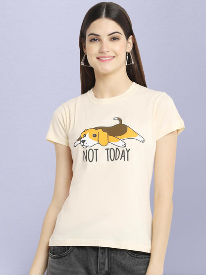 Tee Projekt Womens Cotton Blend Regular Fit T-Shirt