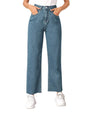 KOTTY Women High Rise Cotton Lycra Blend Ankle Length Jeans