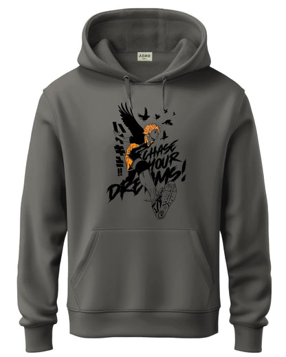 ADRO Anime Hoodies for Men, 320 GSM Soft Cotton Hoodie, Long Lasting Anime Printed Hoodie for Winter | Mens Hoodies | Sweatshirt