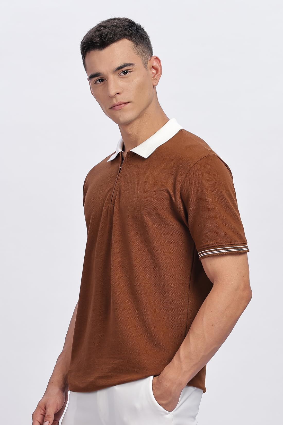 ADRO Polo T Shirt for Men | Plain Polo T-Shirt | 100% Cotton Polo Tshirt | Regular Fit Polo| Available in Plus Size Polo (in, Al