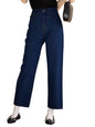 Kotty Women Regular High Rise Dark Blue Jeans
