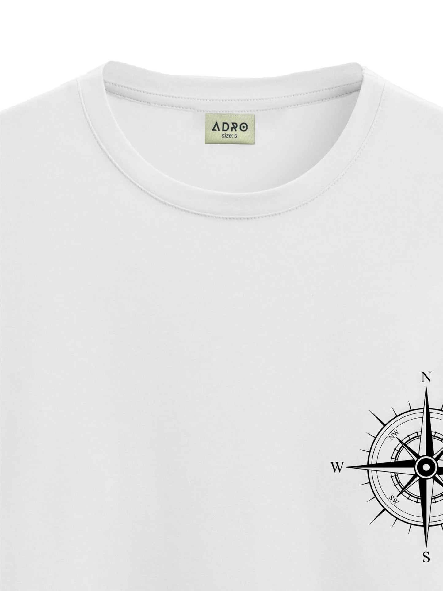 ADRO Tshirt for Men | Printed T Shirt for Men | 100% Cotton Tshirt | Graphic Printed T-Shirt | Chest Printed Tshirt | Unisex Tsh