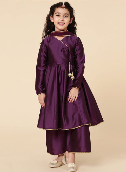 A.T.U.N. (All Things Uber Nice) A.T.U.N. Girls Anarkali Palazzo Set
