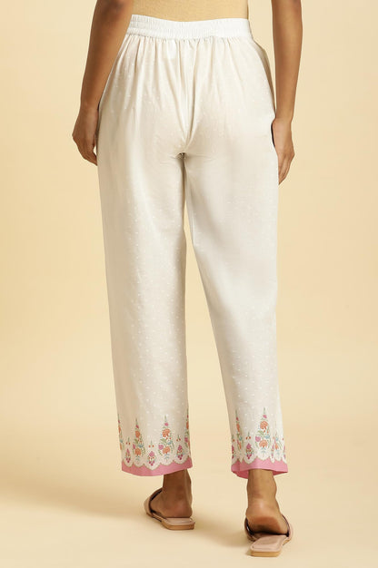W Pure Cotton Straight Pants for Women | Pure Cotton Straight Pants for Women | Trousers for Women | W for Woman