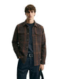 The Indian Garage Co Mens Regular Fit Checkered Cutaway Collar Long Sleeves Casual Overshirt Sweater