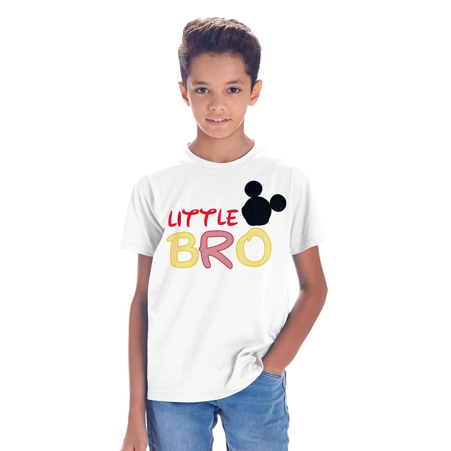 Bon Organik Boys Regular Fit T-Shirt (BON11470_Brother
