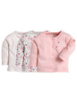 Baby Go Full Sleeve Set Of 3 Tees Combo For Baby Girls
