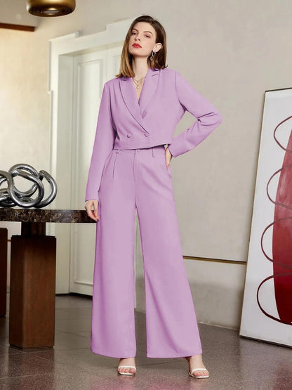 KOTTY Womens Co-ords Solid Dress Set Light Purple