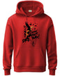 ADRO Mens Cotton Neck Hooded Sweatshirt (H24-M-DREAM-RD_Red