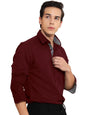 Pinkmint Men Shirt l Cotton Mens Shirt l Long Sleeve Shirt l Formal l Casual Regular Fit Shirt