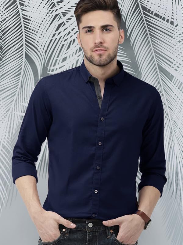 Pinkmint MenS Combo Shirt For Men Long Sleeve Regular Fit Formal Wear Casual Wear