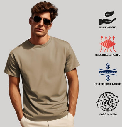ADRO T Shirts Pack of 2 Mens Tshirts Cotton T Shirts for Men Tshirt T-Shirts Combo T Shirts Tshirts for Men Plain Solid Tshirts