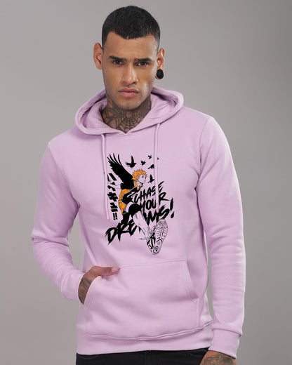 ADRO Anime Hoodies for Men, 320 GSM Soft Cotton Hoodie, Long Lasting Anime Printed Hoodie for Winter | Mens Hoodies | Sweatshirt
