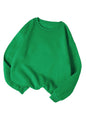 Kotty Women Full Sleeve Round Neck Solid Sweatshirt