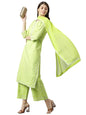 ANNI DESIGNER Women's Polycotton Straight Kurta with Palazzo & Dupatta (Kairav_NEW01)