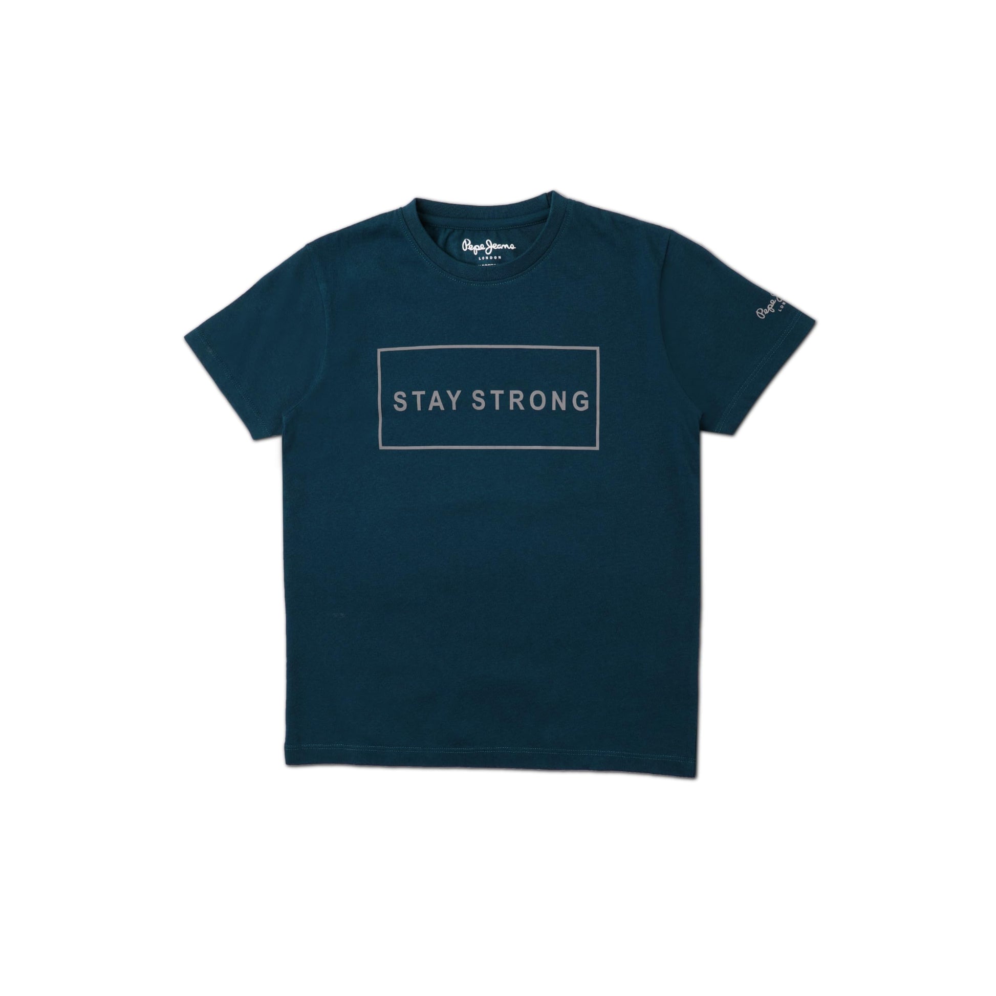 Pepe Jeans BoyS Regular Fit T-Shirt (Pb503836_Teal Blue