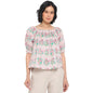 Fabindia WomenS Cotton Printed Regular Fit Top (209993401_Pink, Large