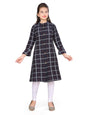 Aarika Girls Cotton Salwar Suit (Kurti-Tr-Tc-4-Black-32)