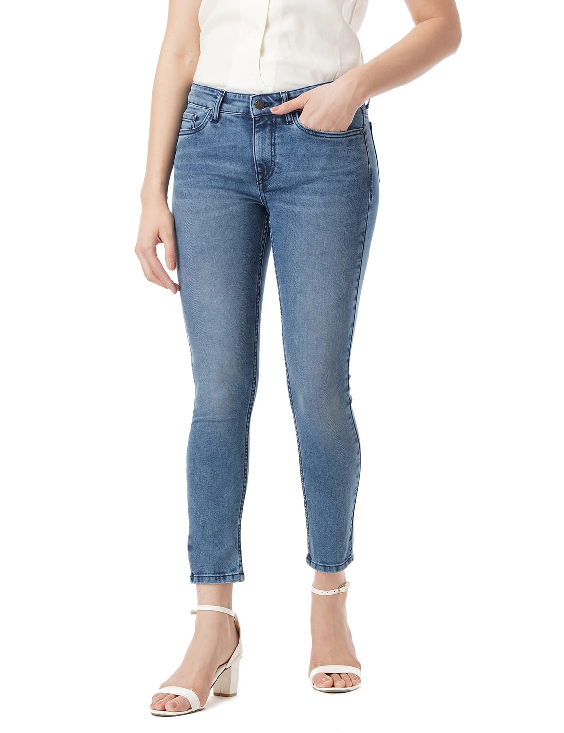 Inkd WomenS Airflex Skinny Fit Jeans -Lightweight & Stretchable