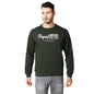 Pepe Jeans Mens Pierson Graphic Printed Sweatshirt, Forest Green,S