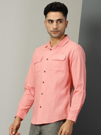 Thomas Scott Double Pocket Regular Fit Long Sleeve Casual Tshirt for Mens