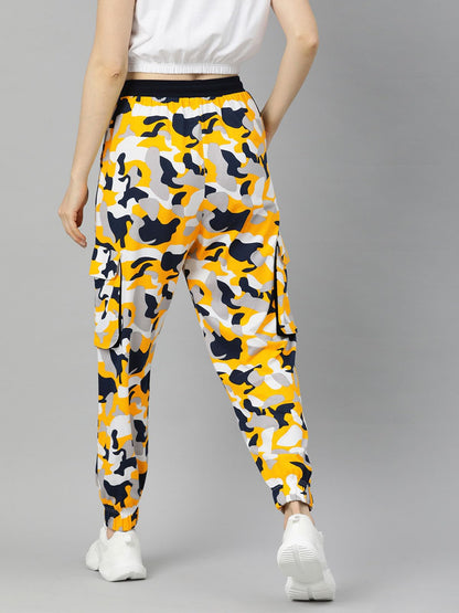 Juneberry WomenS Regular Fit Track Pants (Trouser_Yellow