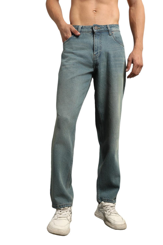 Hubberholme Men Summer Cotton Tapered Fit Mid-Rise Jeans