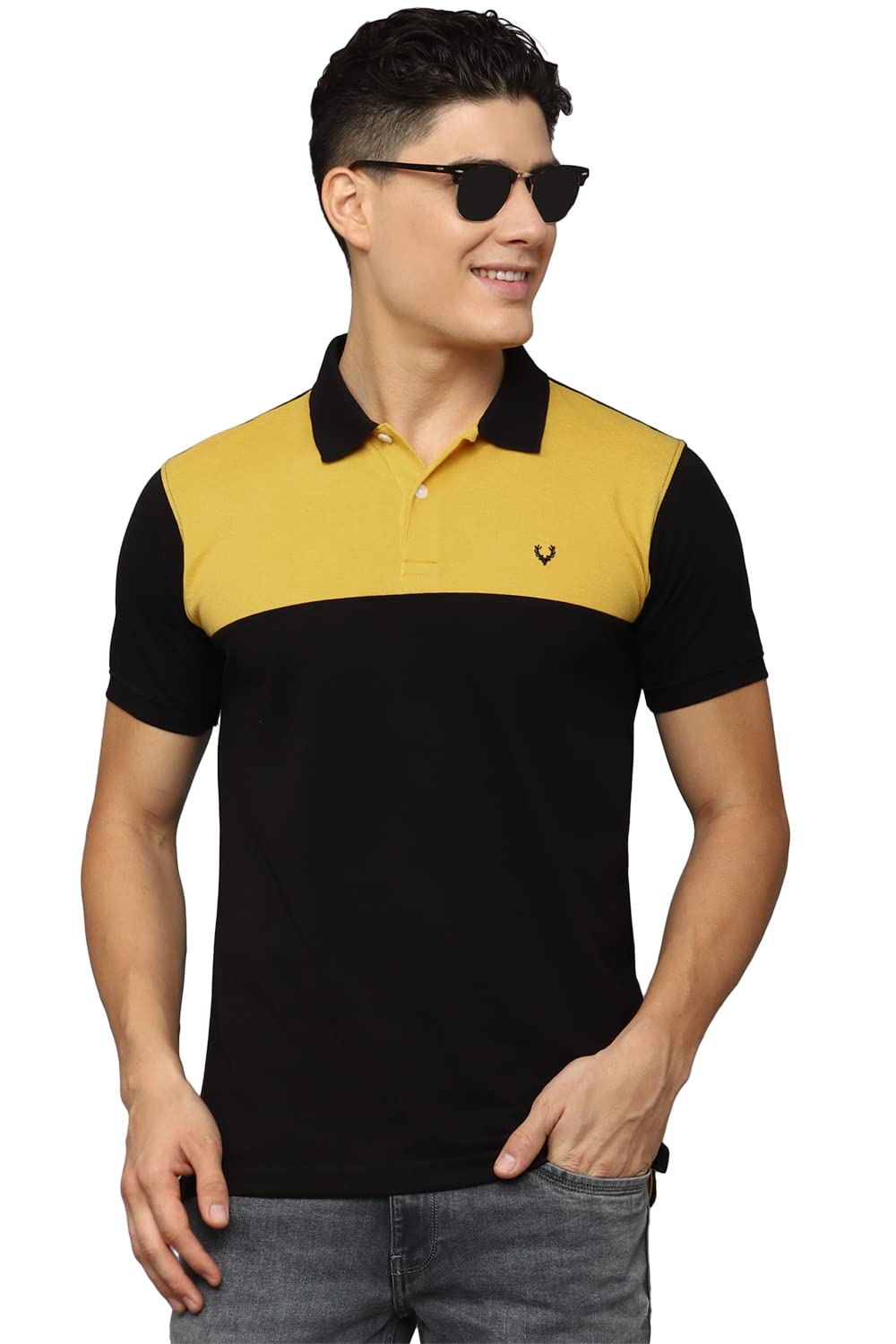 Allen Solly Men Regular Fit Polo Neck Polo Shirt