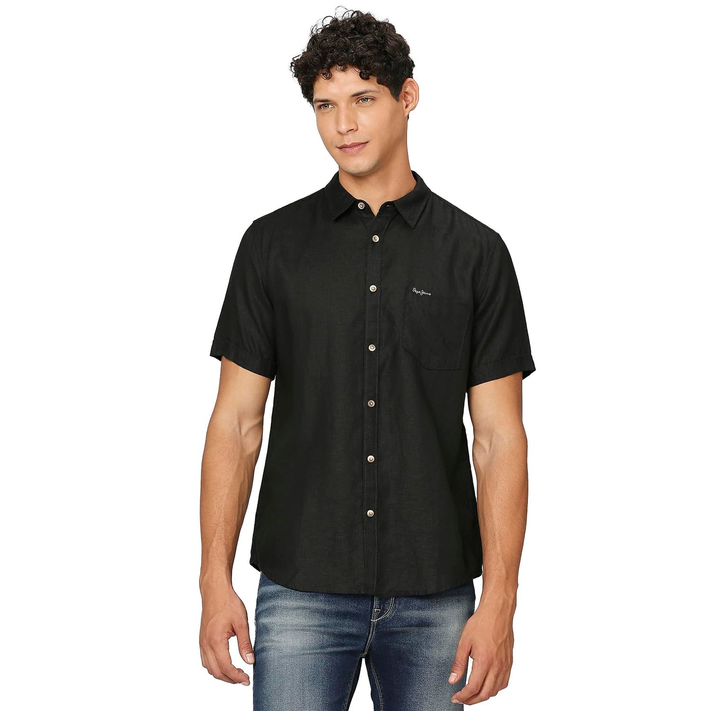 Kingsman Solid Linen Shirt