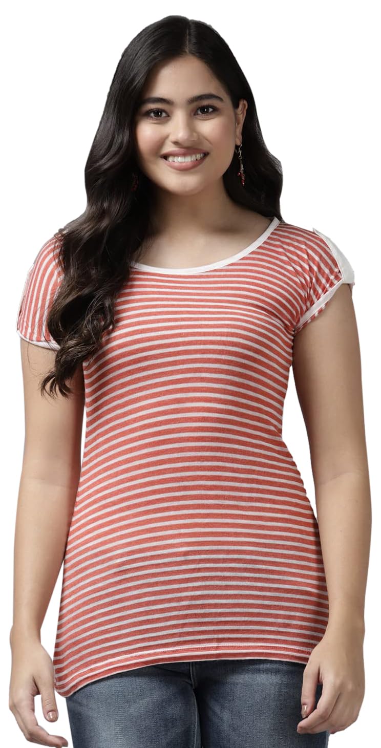 Aarika Women's Regular Fit Shirt (TP-W-M-12008_Gajri XL)