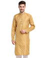 Jompers Mens Woven Design Jacqaurd Kurta