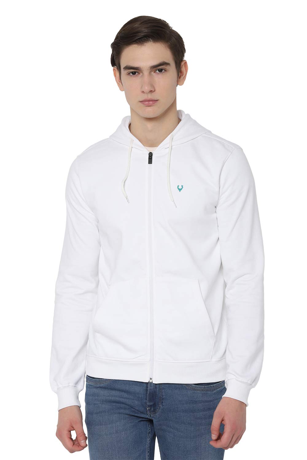Allen Solly Men Solid Casual Full Sleeve T-Shirt