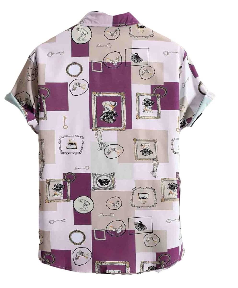 OM SAI LATEST CREATION Shirt for Men || Rayon Casual Shirt for Men || Funky Block Printed Shirt for Men || Men Stylish Shirt wit