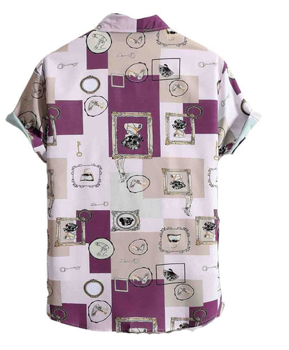 OM SAI LATEST CREATION Shirt for Men || Rayon Casual Shirt for Men || Funky Block Printed Shirt for Men || Men Stylish Shirt wit