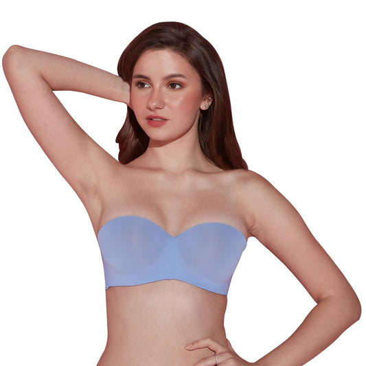 Nykd (Nyb027 Padded & Wired Ultimate Multiway Strapless Bra For Women | Anti Slip Bra With Seamless Neckline & Soft Detachable S