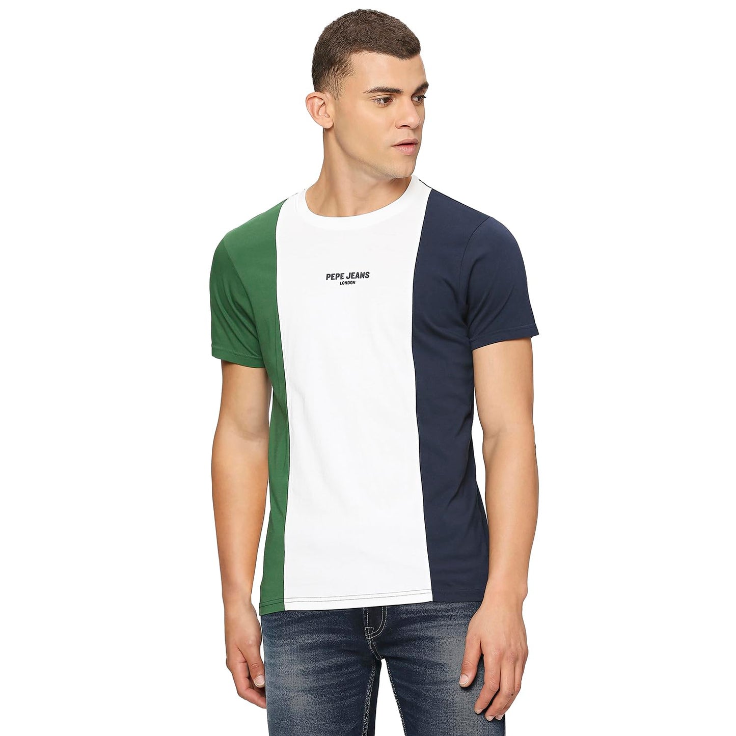 Pepe Jeans MenS Slim Fit T-Shirt (Pm509268_Ecru White