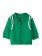 The Souled Store Forest Green Boys Long Sleeves Regular Fit Cotton Varsity Jacket