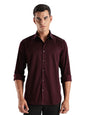 ADRO Mens Slim Fit Solid Casual Shirts | Plain Satin Evening Shirt | Stylish Office or Party Shirt | All Day Fresh Spread Colla