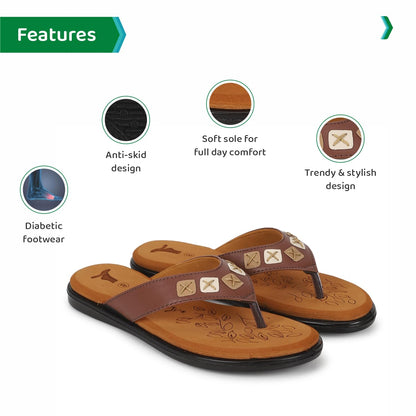 Ortho Joy Doctor Slipper For Women Fancy || Orthopedic WomenS Fashion Slipper || Comfortable Slippers