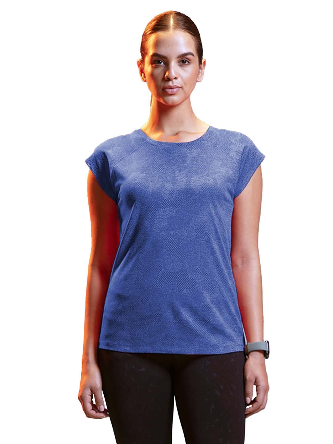 Lyra WomenS Rapid Dry Short Sleeve Breathable And Flexible Fit Active Top