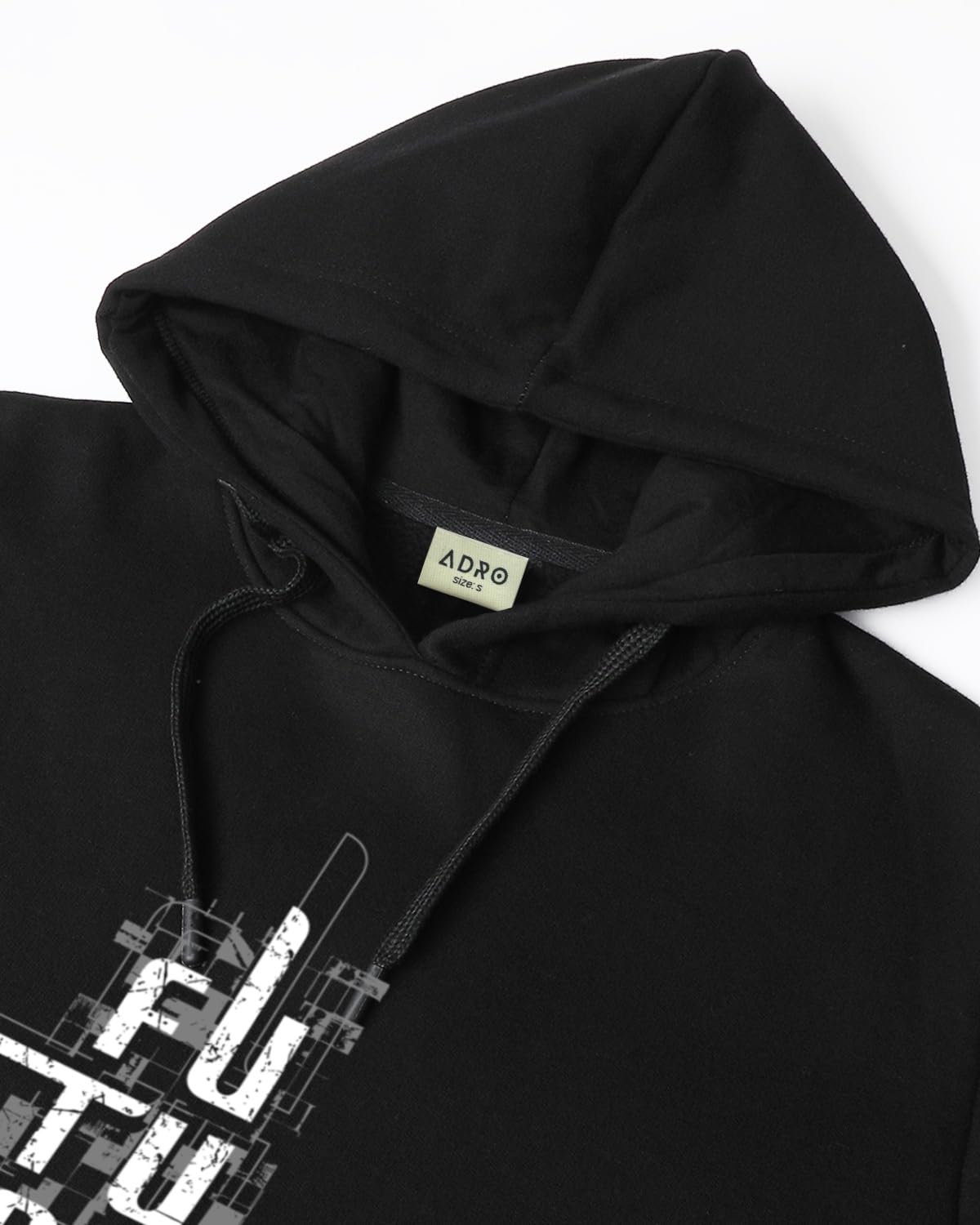 ADRO Hoodies for Men | Printed Hoodie for Men | Cotton Hoodie | Mens Hoodies | Regular Fit Sweatshirt for Men | Hooded Hoodie |