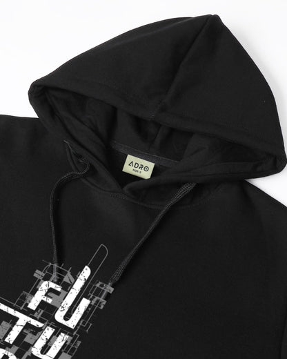 ADRO Hoodies for Men | Printed Hoodie for Men | Cotton Hoodie | Mens Hoodies | Regular Fit Sweatshirt for Men | Hooded Hoodie |