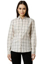 Allen Solly Women Formal Cotton Full Sleeve Stretch T-Shirt