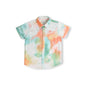 Pepe Jeans Boys Cotton Tie-Dye Regular Fit Shirt (Pb302630_White 12-13 Y)