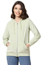 Allen Solly Women Regular Fit Solid Hoodie