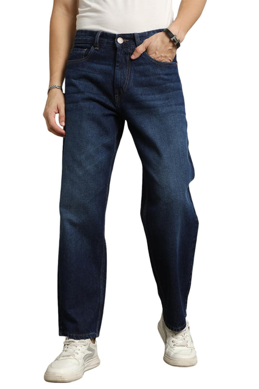 High Star MenS Classic Jeans (Hsmjns2067_Jun_Blue4