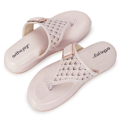 Ortho Joy Doctor Fancy Slipper For Women || Orthopedic WomenS Fancy Slipper/Sandal For Women